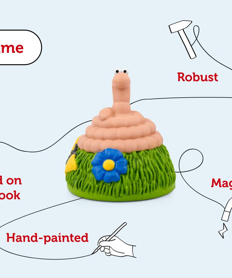 Tonies - Julia Donaldson 超级蠕虫 英语有声人偶