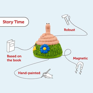 Tonies Julia Donaldson: Superworm Tonie Audio Character-Audio Player Cards + Characters- | Natural Baby Shower
