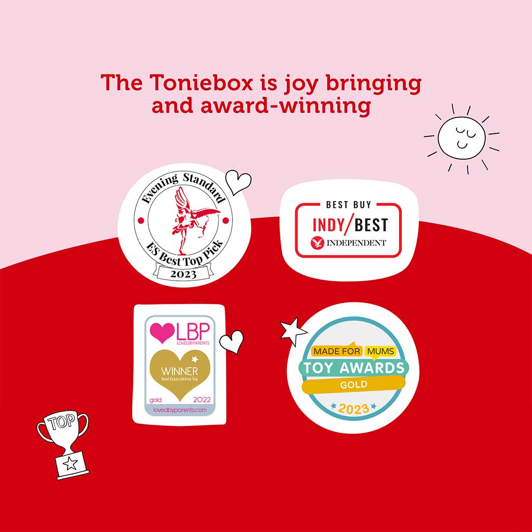 Tonies Julia Donaldson: Superworm Tonie Audio Character-Audio Player Cards + Characters- | Natural Baby Shower