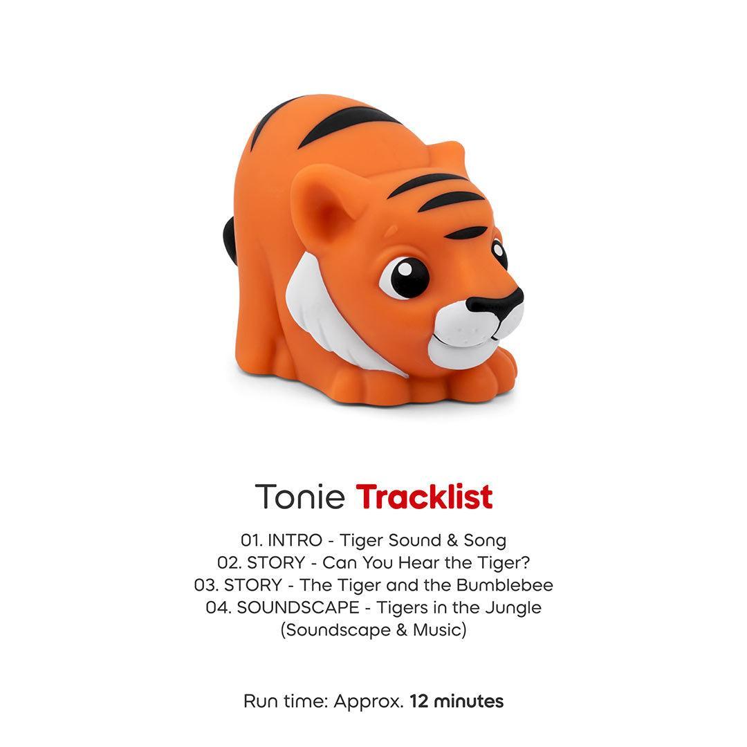 My First Tonies Jungle Set - Monkey, Tiger, Parrot-Audio Player Cards + Characters- | Natural Baby Shower