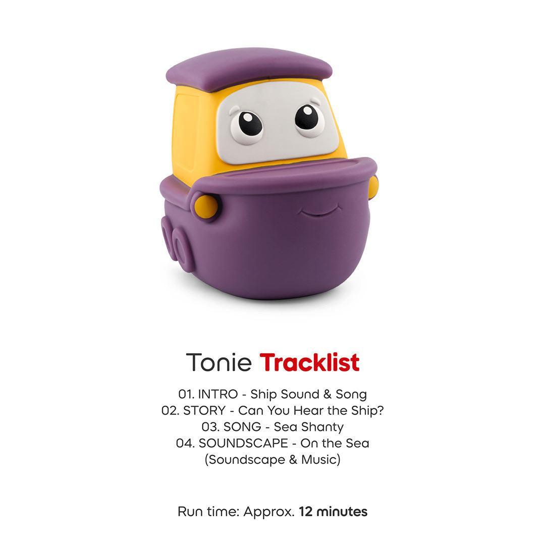 My First Tonies Travel Set - Plane, Train, Ship-Audio Player Cards + Characters- | Natural Baby Shower