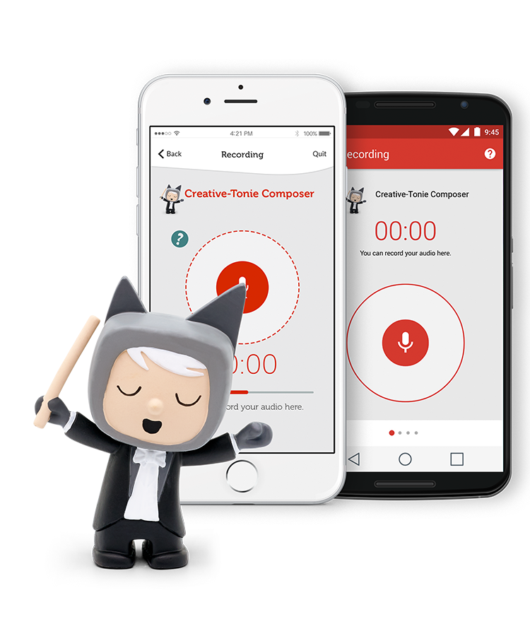 Tonies - Direttore d'Orchestra Figura Creativa di Registrazione Vocale