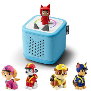 Tonies Toniebox 2 Bundle - Paw Patrol (5pc)-Audio Players-Blue- | Natural Baby Shower