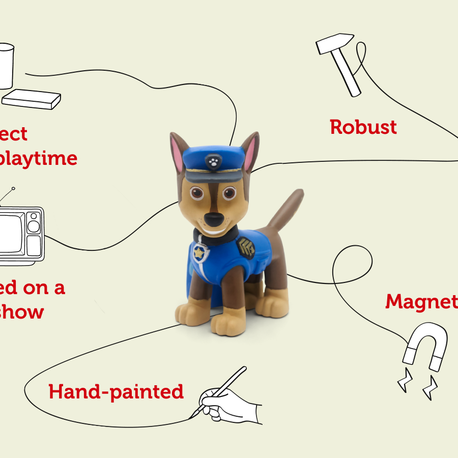 Tonies - Figurine parlante en anglais de Chase de Pat' Patrouille