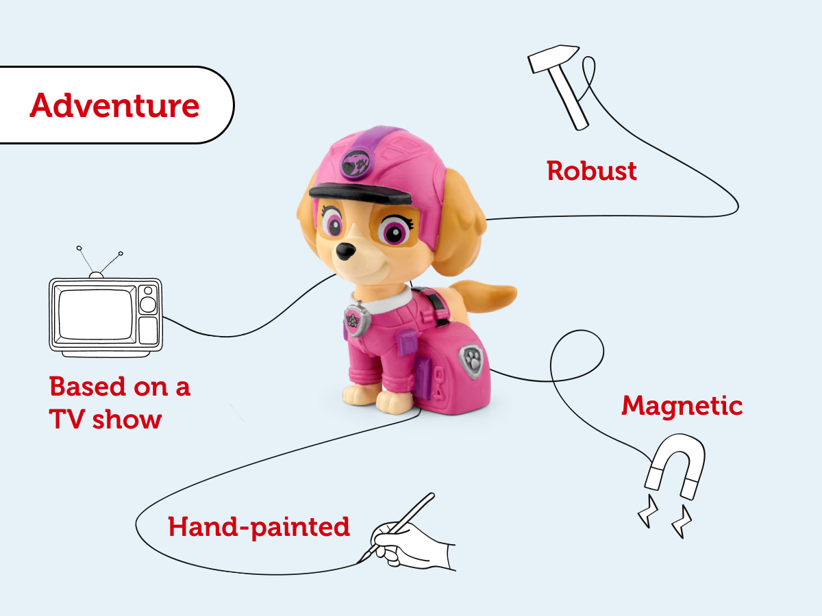 Tonies - Paw Patrol Bosdieren: Skye Engelse Geluidsfiguur