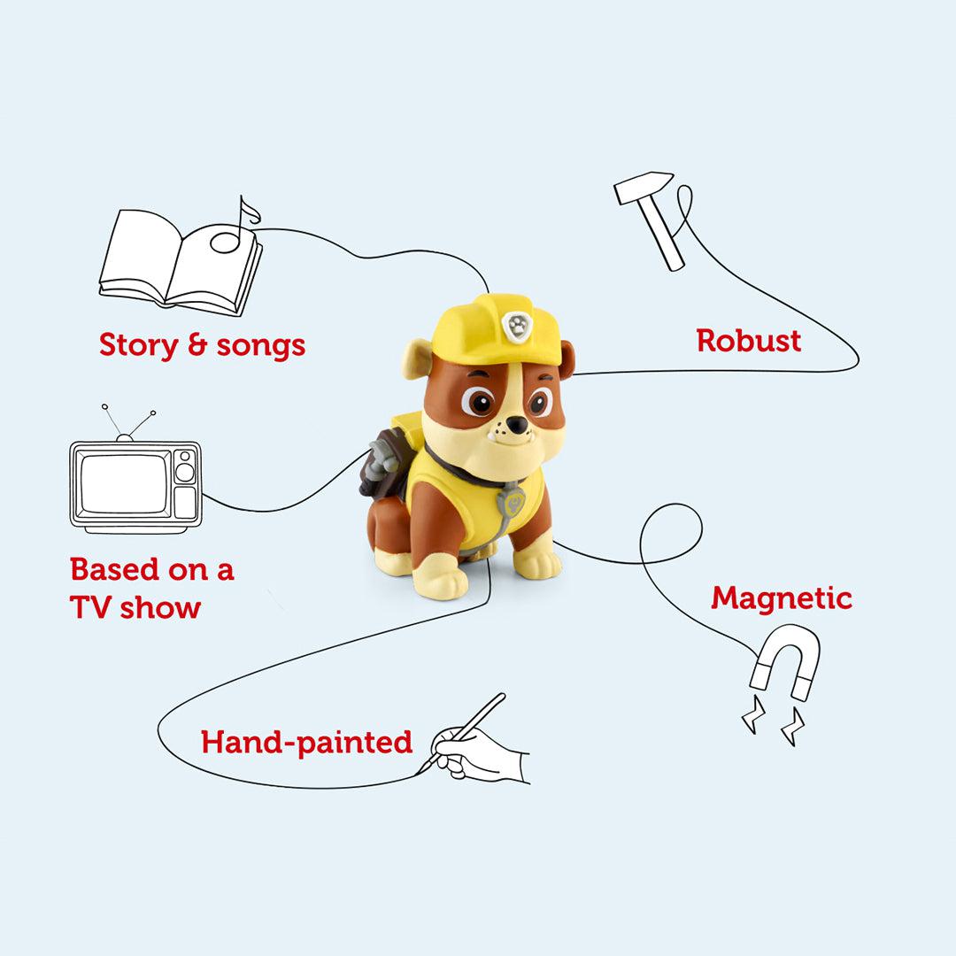 Tonies Paw Patrol - Rubble-Audio Player Cards + Characters- | Natural Baby Shower