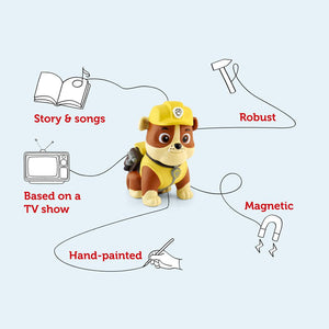 Tonies Paw Patrol - Rubble-Audio Player Cards + Characters- | Natural Baby Shower