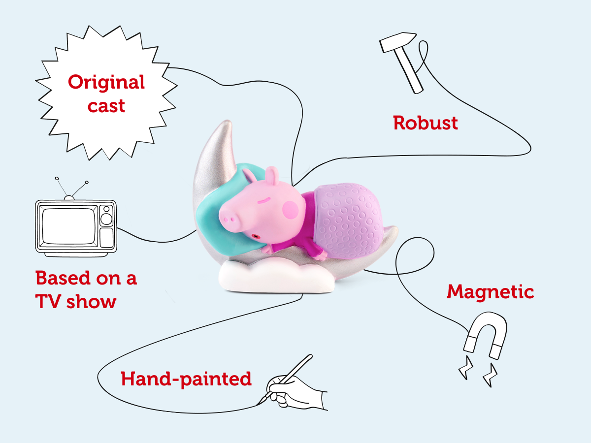 Tonies - 小猪佩奇睡前故事 英语有声人偶