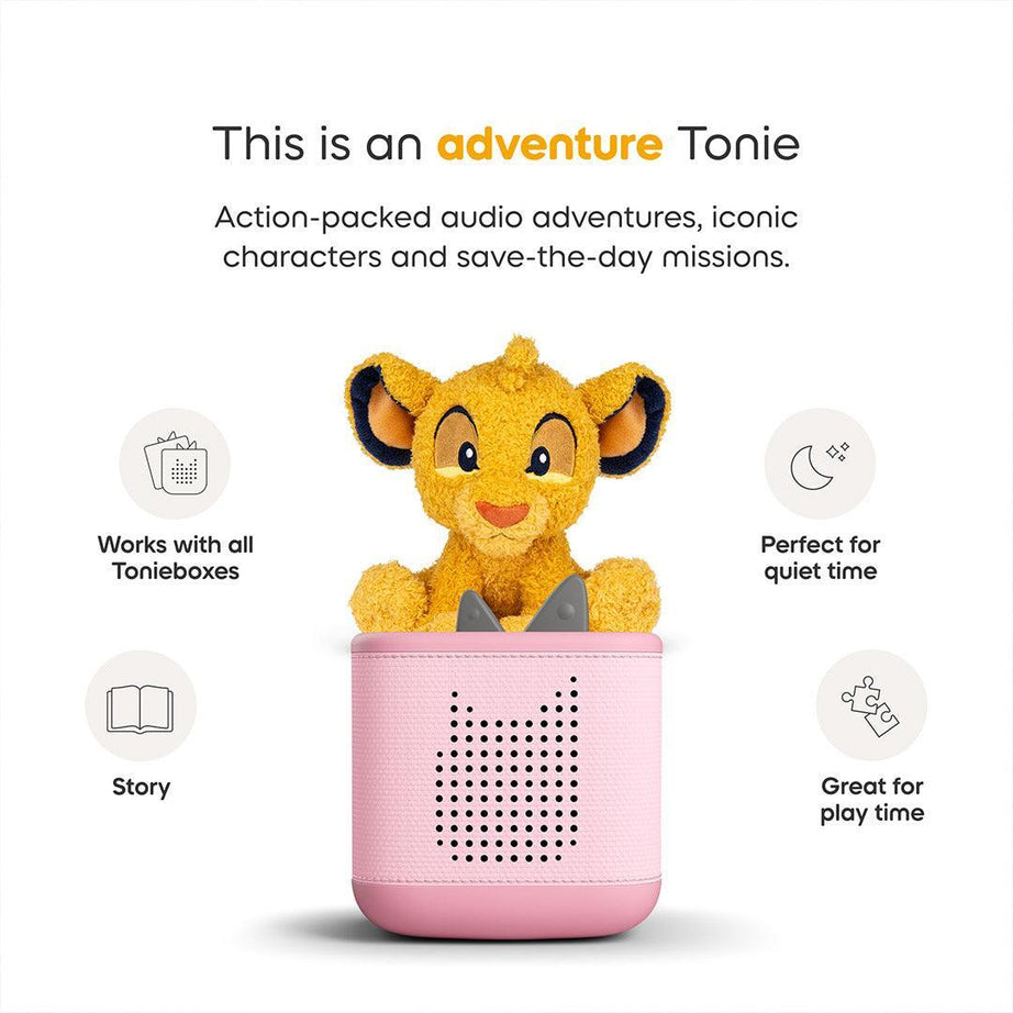 Tonies Disney Plush - Simba-Audio Player Accessories-Simba- | Natural Baby Shower