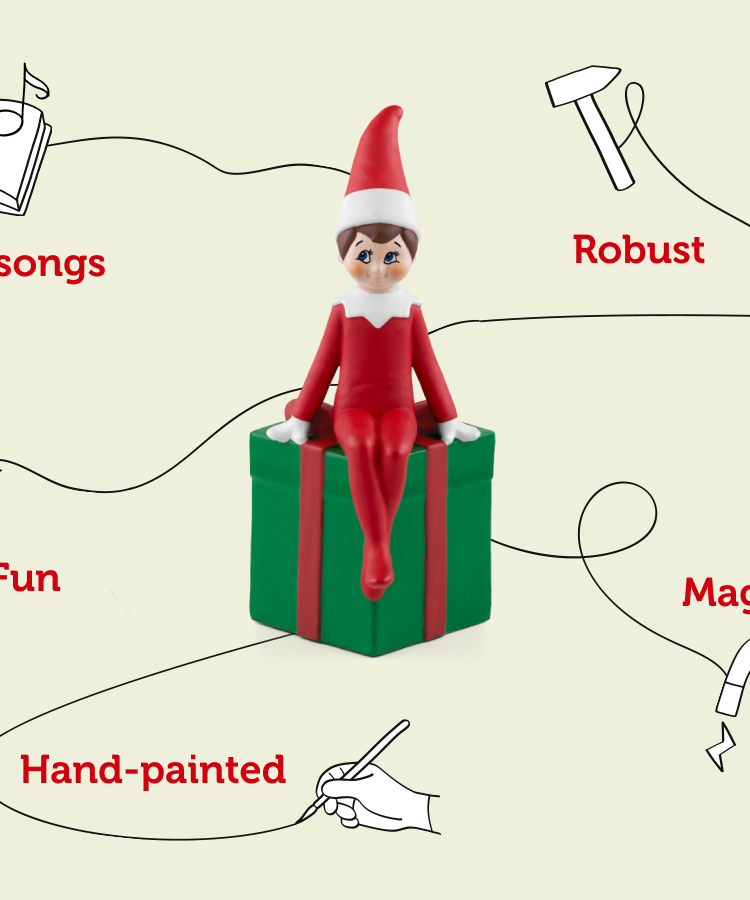 Tonies - Elf auf dem Regal Englisch Sprachfigur