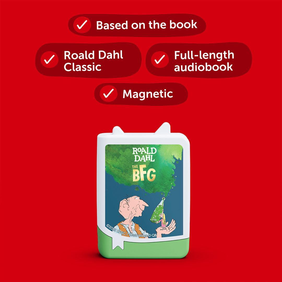Tonies Roald Dahl - The BFG Book Pocket Tonie-Audio Player Cards + Characters- | Natural Baby Shower