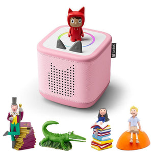 Tonies Toniebox 2 Bundle - Roald Dahl (5pc)-Audio Players-Pink- | Natural Baby Shower