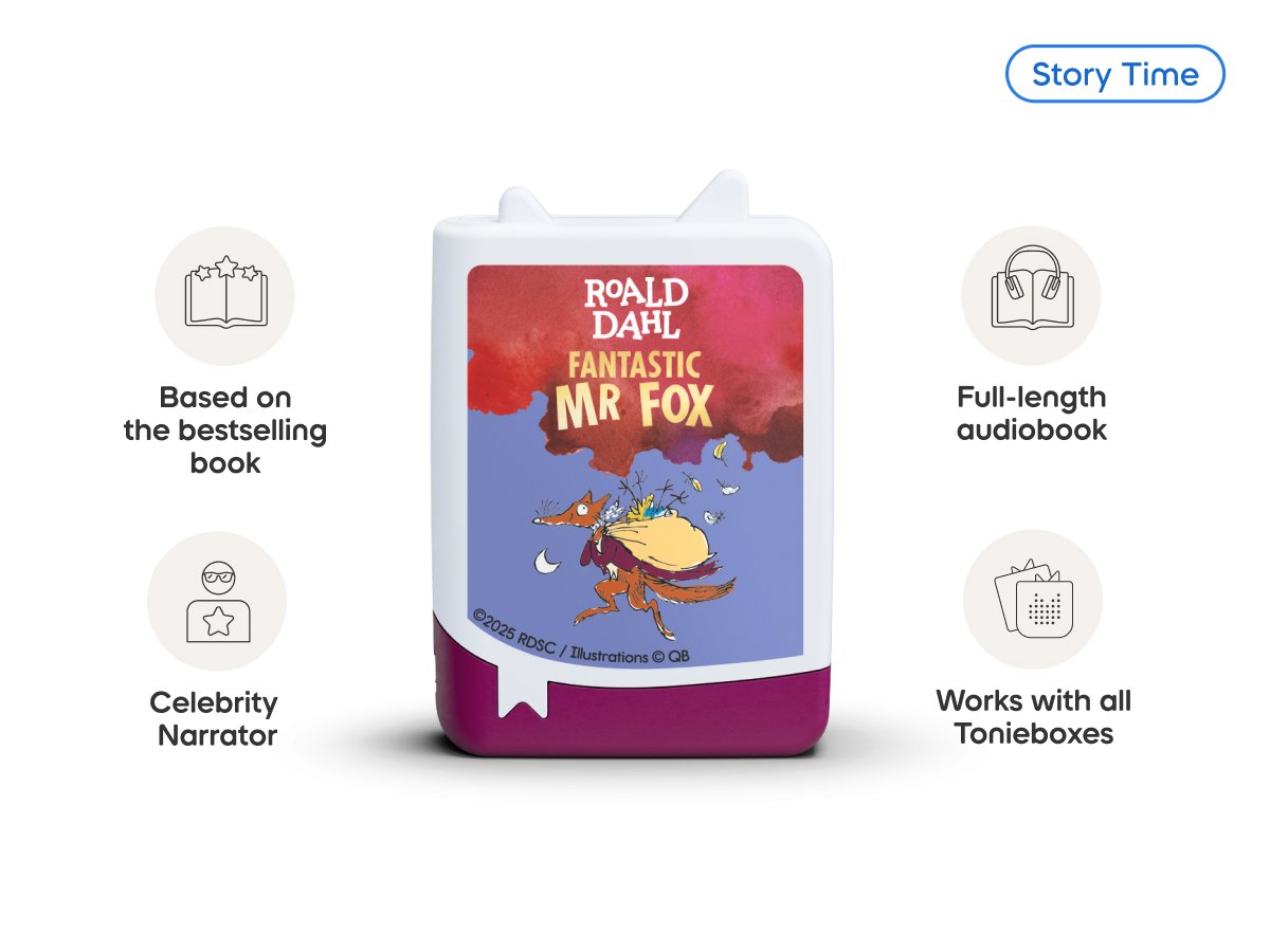 Tonies - Roald Dahl Fantastische Meneer Vos Engelse Geluidsfiguur