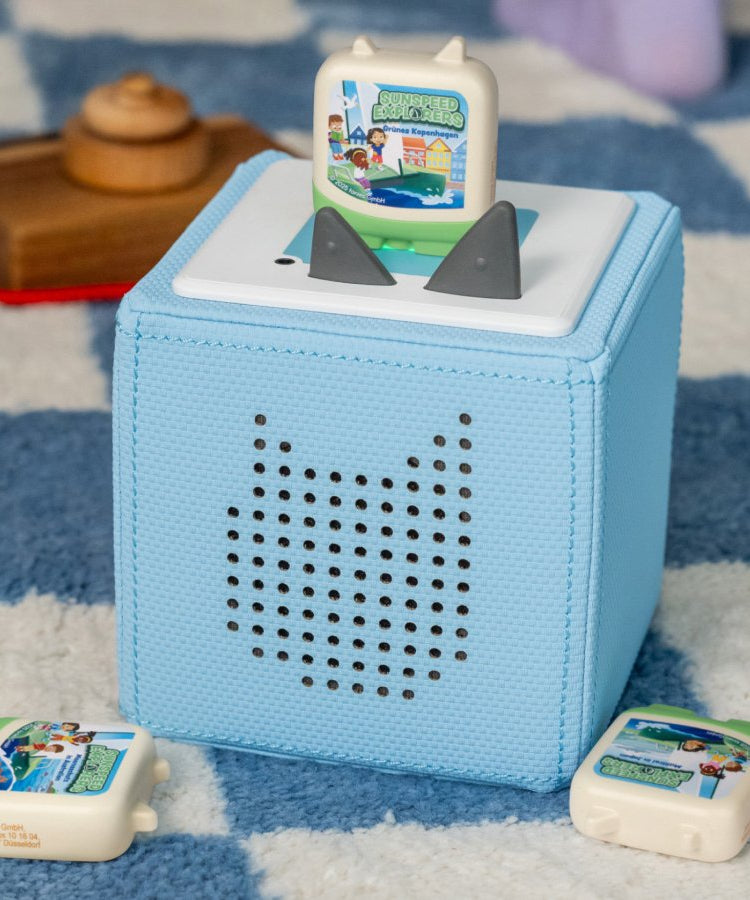 Tonies - Sunspeed Entdecker 4 Stück Set Englische Sprachfigur