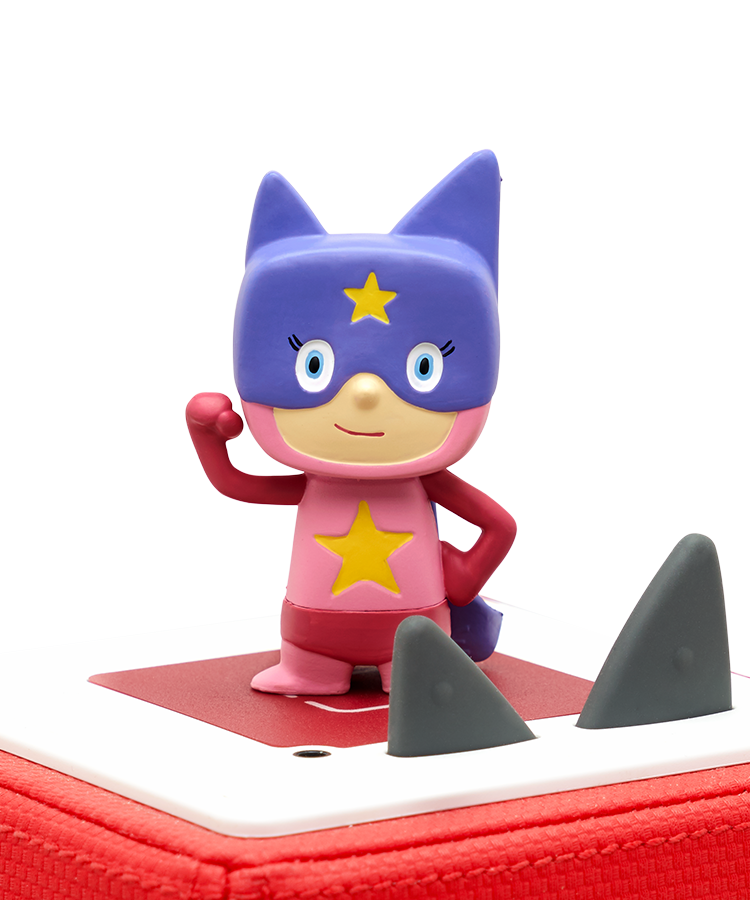 Tonies - Figura Creativa di Registrazione Vocale Ragazza Supereroina