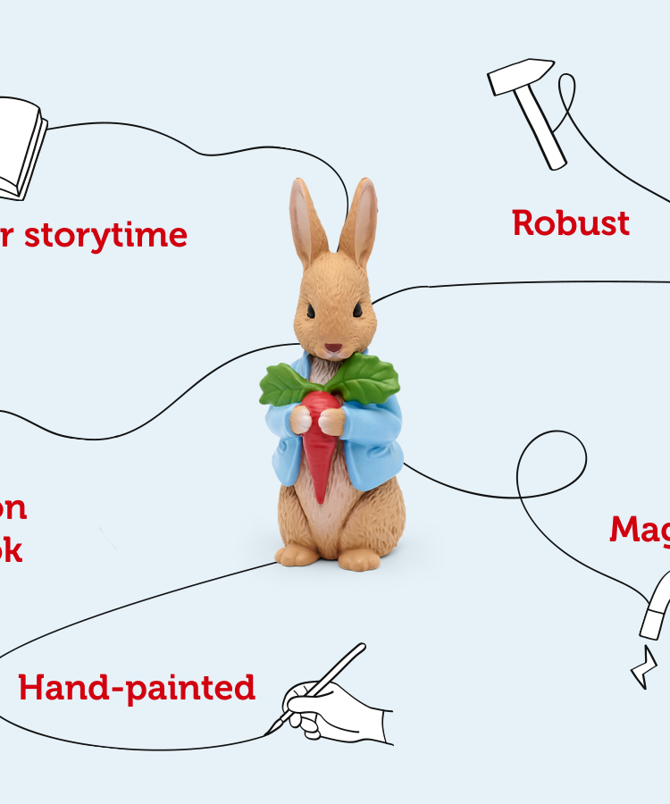 Tonies - Заяц Питер английская звуковая фигурка