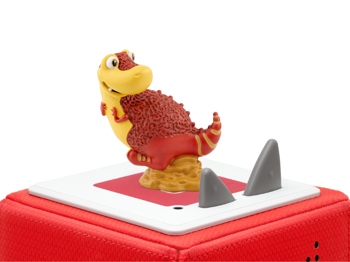 Tonies - La figura sonora en inglés del dinosaurio que hizo caca