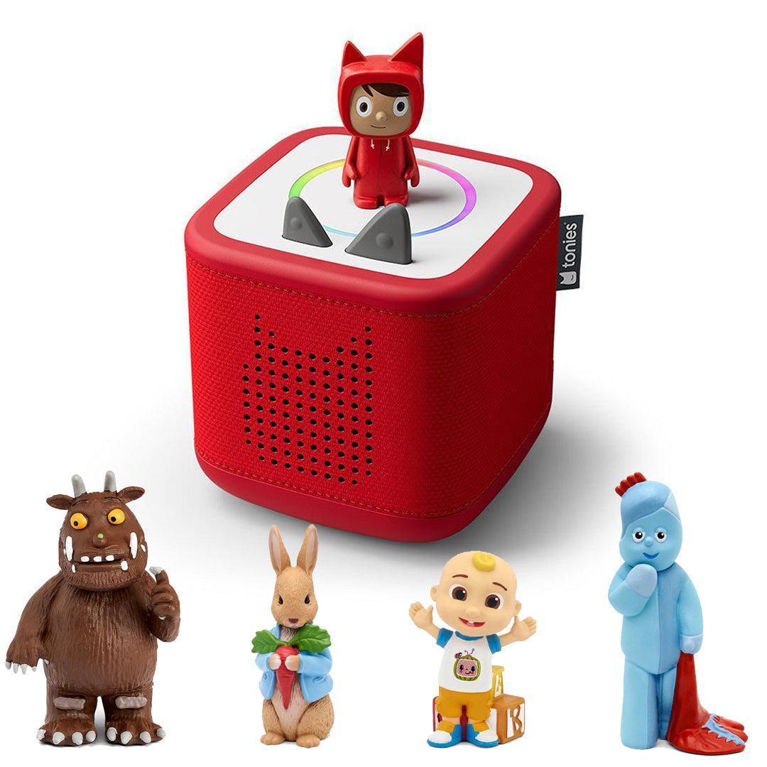 Tonies Toniebox 2 Bundle - Toddler Favourites (5pc)-Audio Players-Red- | Natural Baby Shower