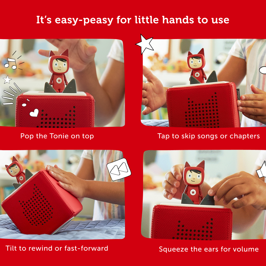 Tonies - Toniebox 1 红色入门套装盒子