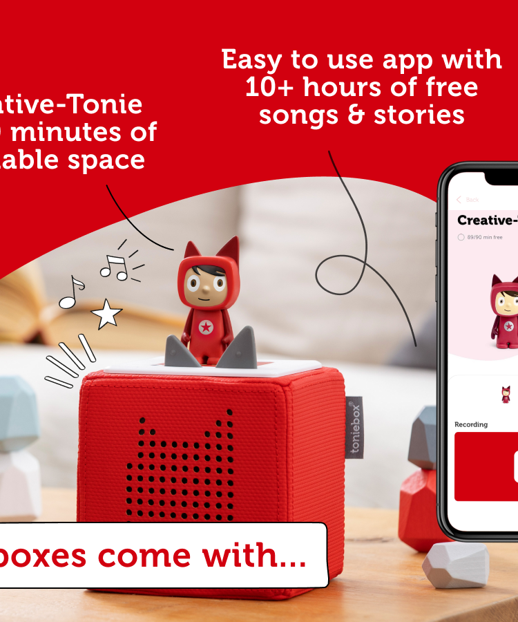 Tonies -  Toniebox 1 Pembe Başlangıç Seti Kutusu