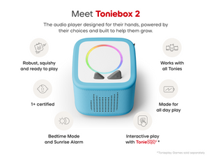 Tonies -  Toniebox 2 Bulut Mavisi Başlangıç Seti Kutusu