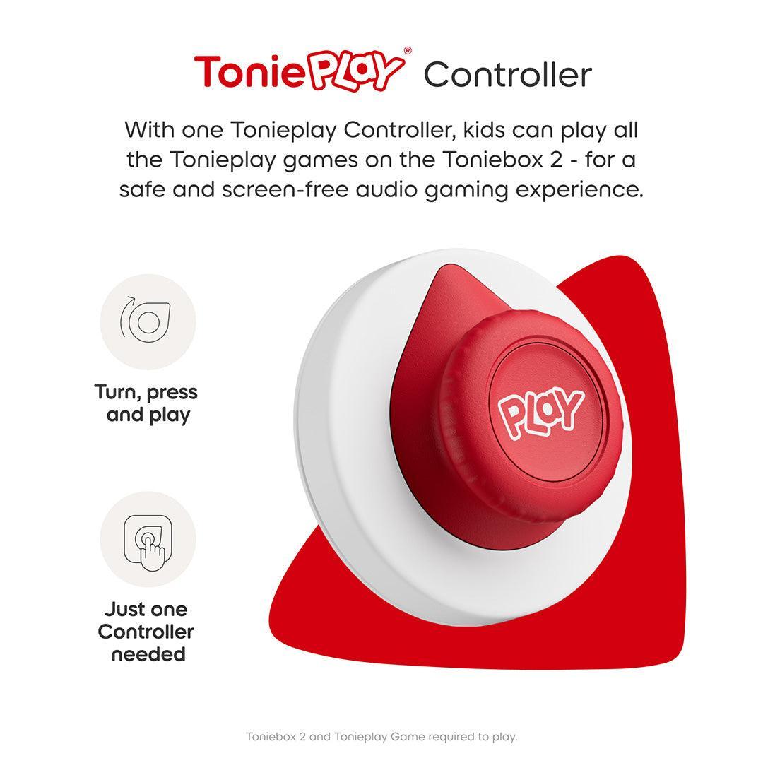 Tonies Toniebox 2 Play Set with PAW Patrol Chase Tonie, Tonieplay Game, Tonieplay Controller - Teal-Audio Players-Teal- | Natural Baby Shower