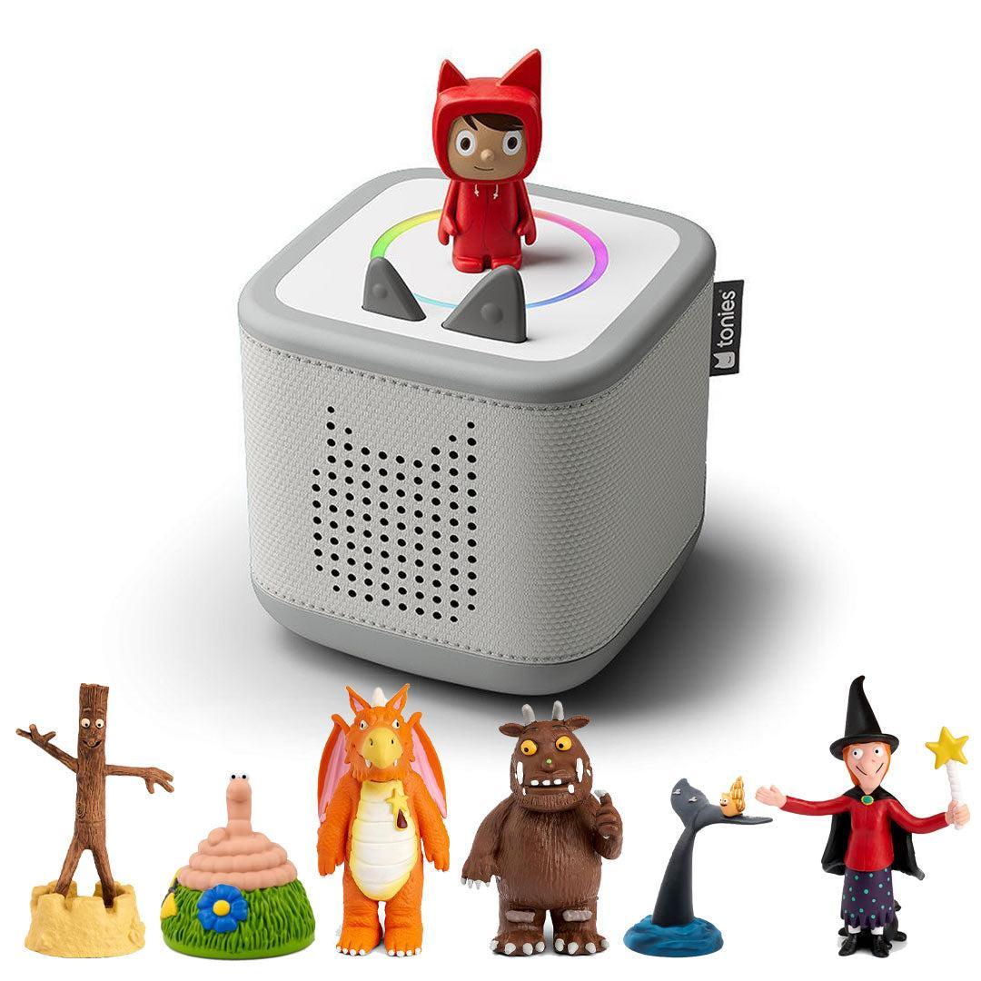 Tonies Toniebox 2 Bundle - Julia Donaldson (7pc)-Audio Players-Grey- | Natural Baby Shower