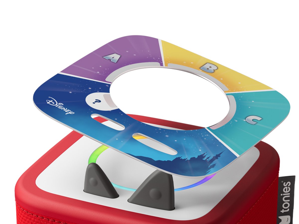 Tonies - Tonieplay Disney Regno del Quiz di Conoscenza Inglese Toniebox 2 Giochi