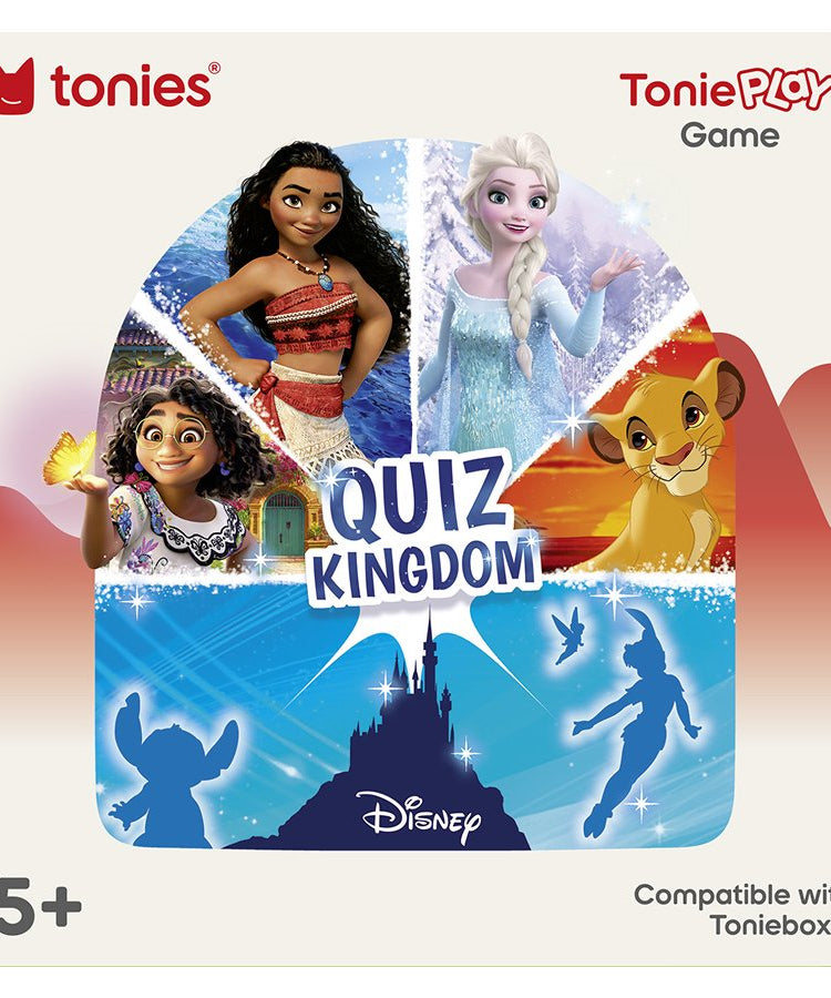 Tonies - Tonieplay Disney Regno del Quiz di Conoscenza Inglese Toniebox 2 Giochi
