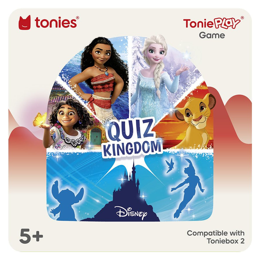 Tonies - Tonieplay Disney 知识竞赛王国 英语 Toniebox 2 游戏