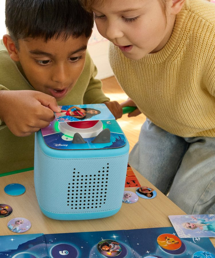 Tonies - Tonieplay Disney Regno del Quiz di Conoscenza Inglese Toniebox 2 Giochi