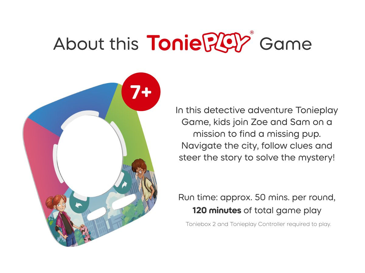 Tonies - Tonieplay 神秘 Mavericks 英语 Toniebox2 游戏