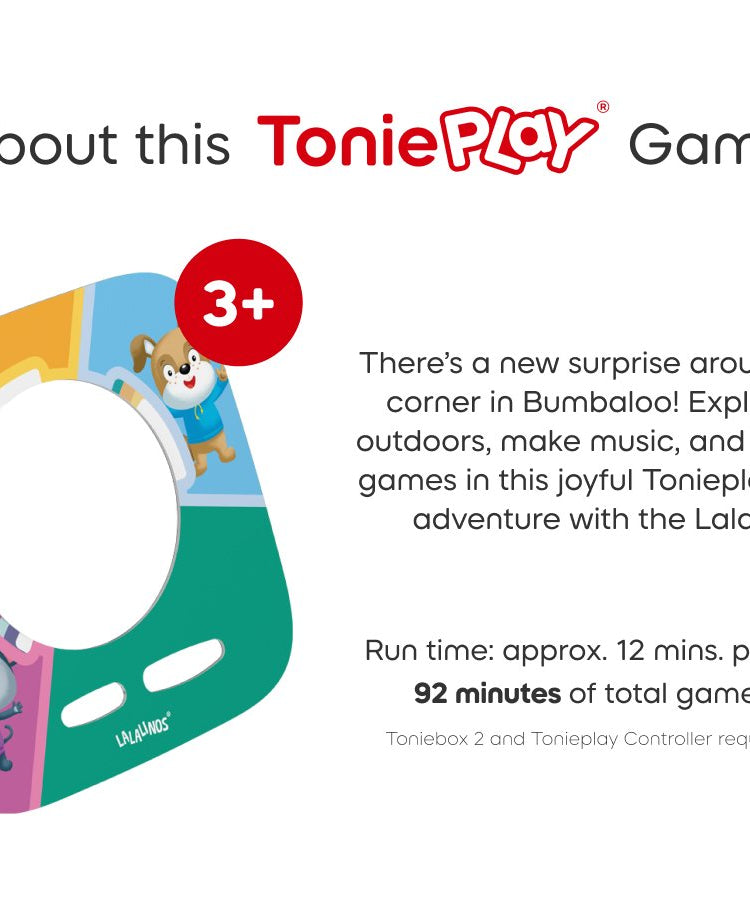 Tonies - Tonieplay Lalalinos: Je dag bij Bumbaloo! Engelse Toniebox 2 Spel