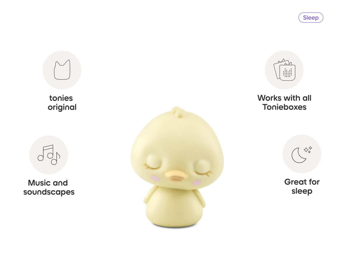 Tonies - Schlafmüde Freunde Schlafende Ente Englische Sprachfigur