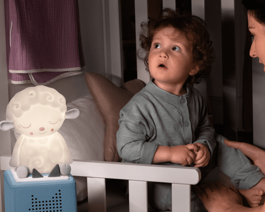 Tonies - Schlafendes Schaf Nachtlicht und englischsprachige Figur