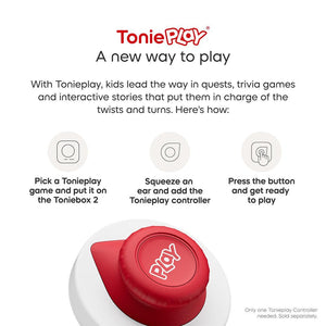 Tonies Disney Winnie The Pooh: Tigger's Mix-Up Fix-Up Tonieplay Game-Audio Player Cards + Characters- | Natural Baby Shower
