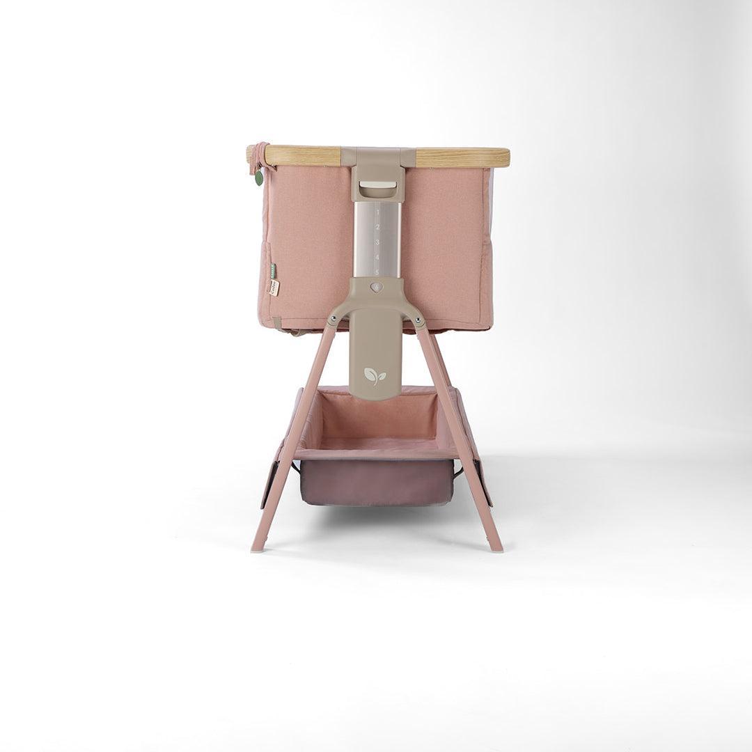 Tutti Bambini Cozee Air 2 Bedside Crib - Drifted Oak / Blush-Cribs-Drifted Oak / Blush- | Natural Baby Shower