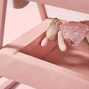 Tutti Bambini Cozee Air 2 Bedside Crib - Drifted Oak / Blush-Cribs-Drifted Oak / Blush- | Natural Baby Shower