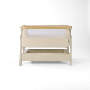 Tutti Bambini Cozee Air 2 Bedside Crib - Toasted Oak / Sand-Cribs-Toasted Oak / Sand- | Natural Baby Shower