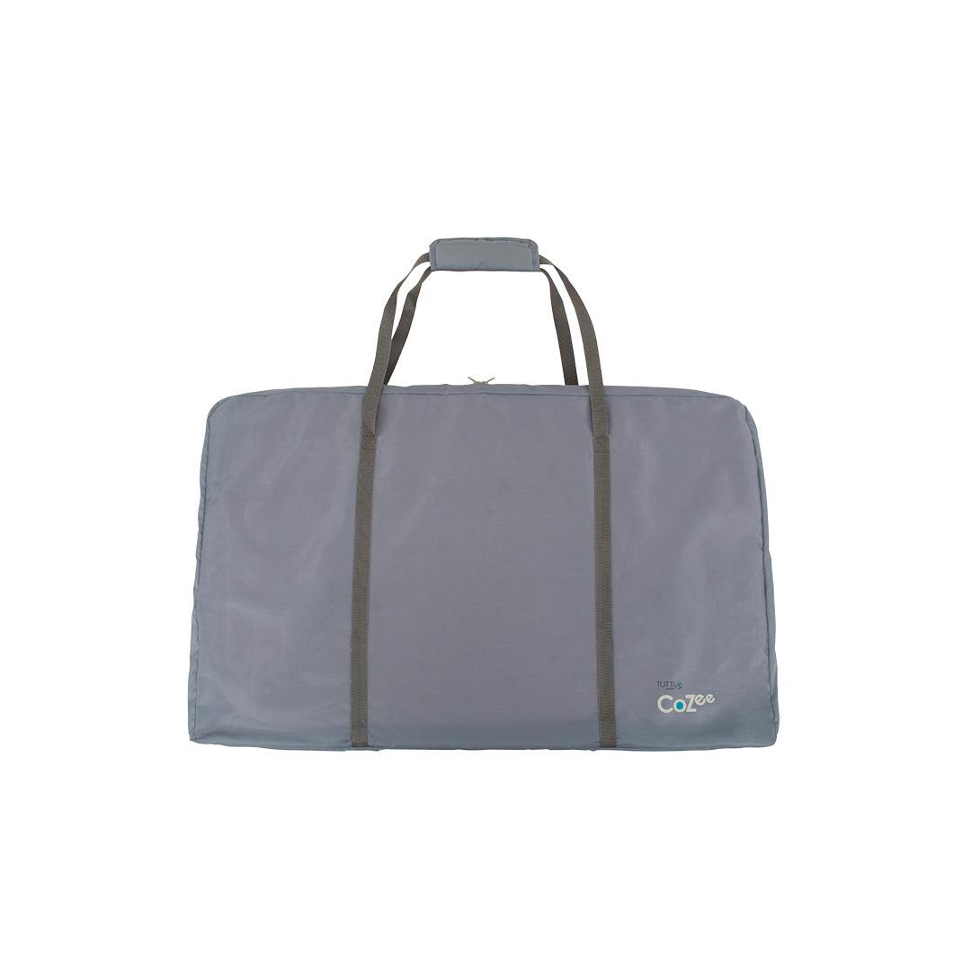 Tutti Bambini CoZee Bedside Crib - Scandinavian Walnut/Ecru-Bedside Cribs-Scandinavian Walnut/Ecru- | Natural Baby Shower