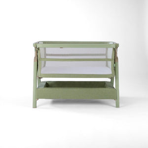 Tutti Bambini Cozee Zen Bedside Crib - Eucalyptus-Cribs-Eucalyptus- | Natural Baby Shower