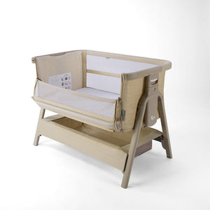 Tutti Bambini Cozee Zen Bedside Crib - Sand-Cribs-Sand- | Natural Baby Shower