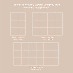 Tutti Bambini Infinity Baby Playmat Orbital - Oatmeal-Play Mats-Oatmeal- | Natural Baby Shower