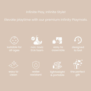 Tutti Bambini Infinity Baby Playmat Bedouin - Sand-Play Mats-Sand- | Natural Baby Shower
