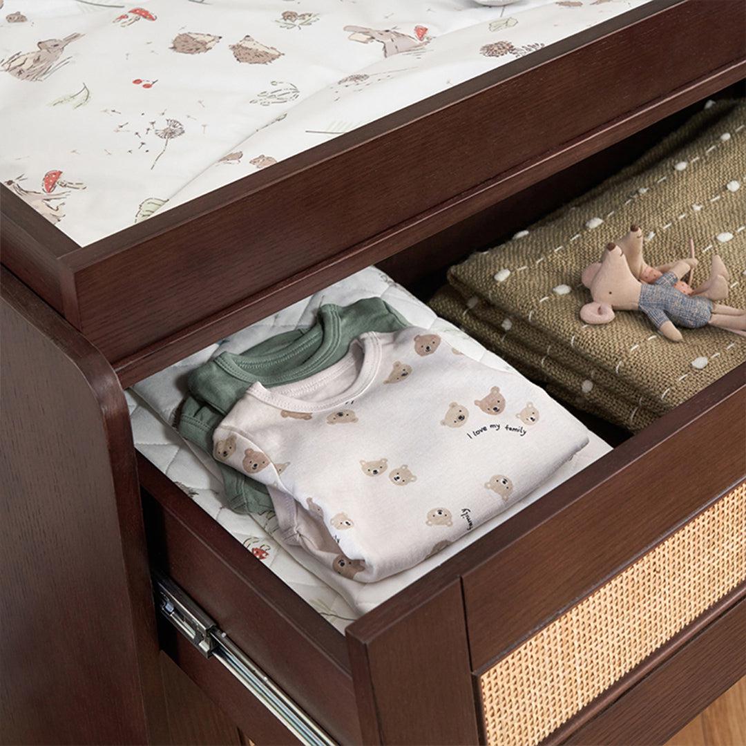 Tutti Bambini Japandi 2 Piece Room Set - Warm Walnut-Nursery Sets-Warm Walnut-No Mattress | Natural Baby Shower