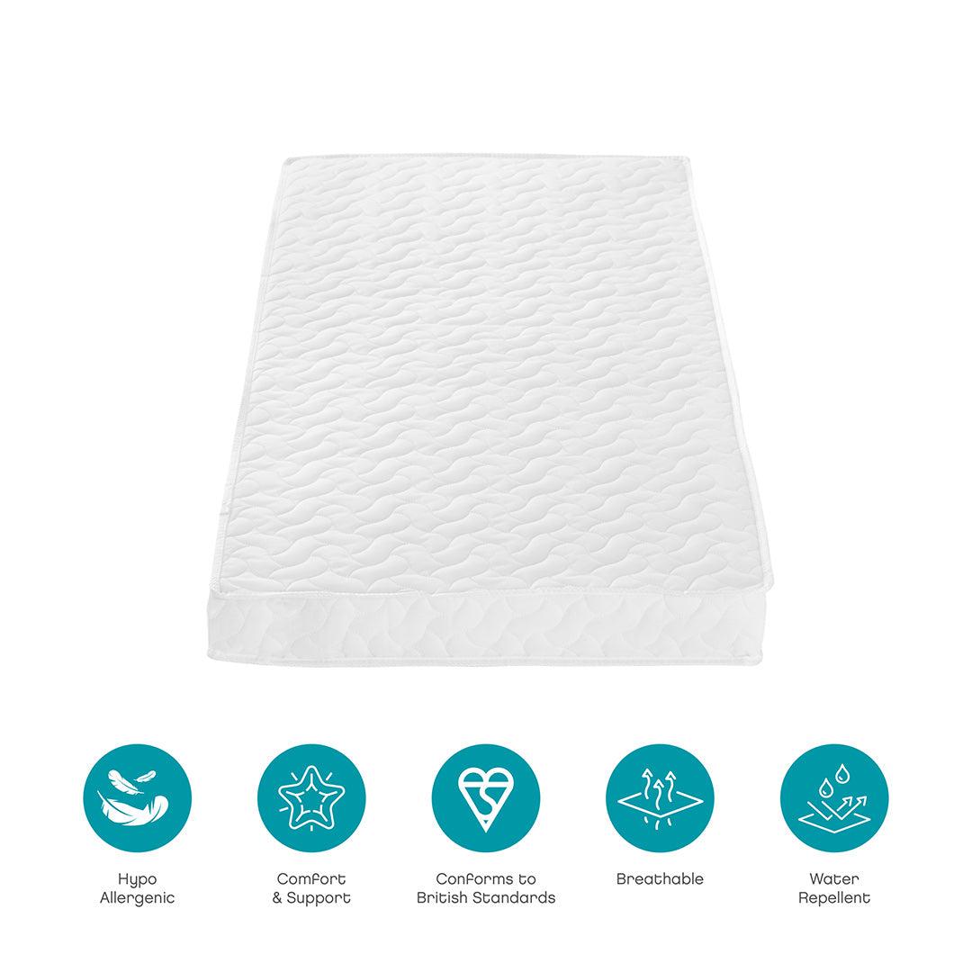 Tutti Bambini Pocket Sprung Cot Bed Mattress-Mattresses-140x70cm- | Natural Baby Shower