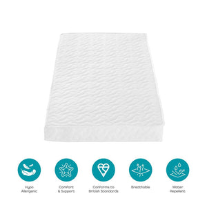 Tutti Bambini Pocket Sprung Cot Bed Mattress-Mattresses-140x70cm- | Natural Baby Shower