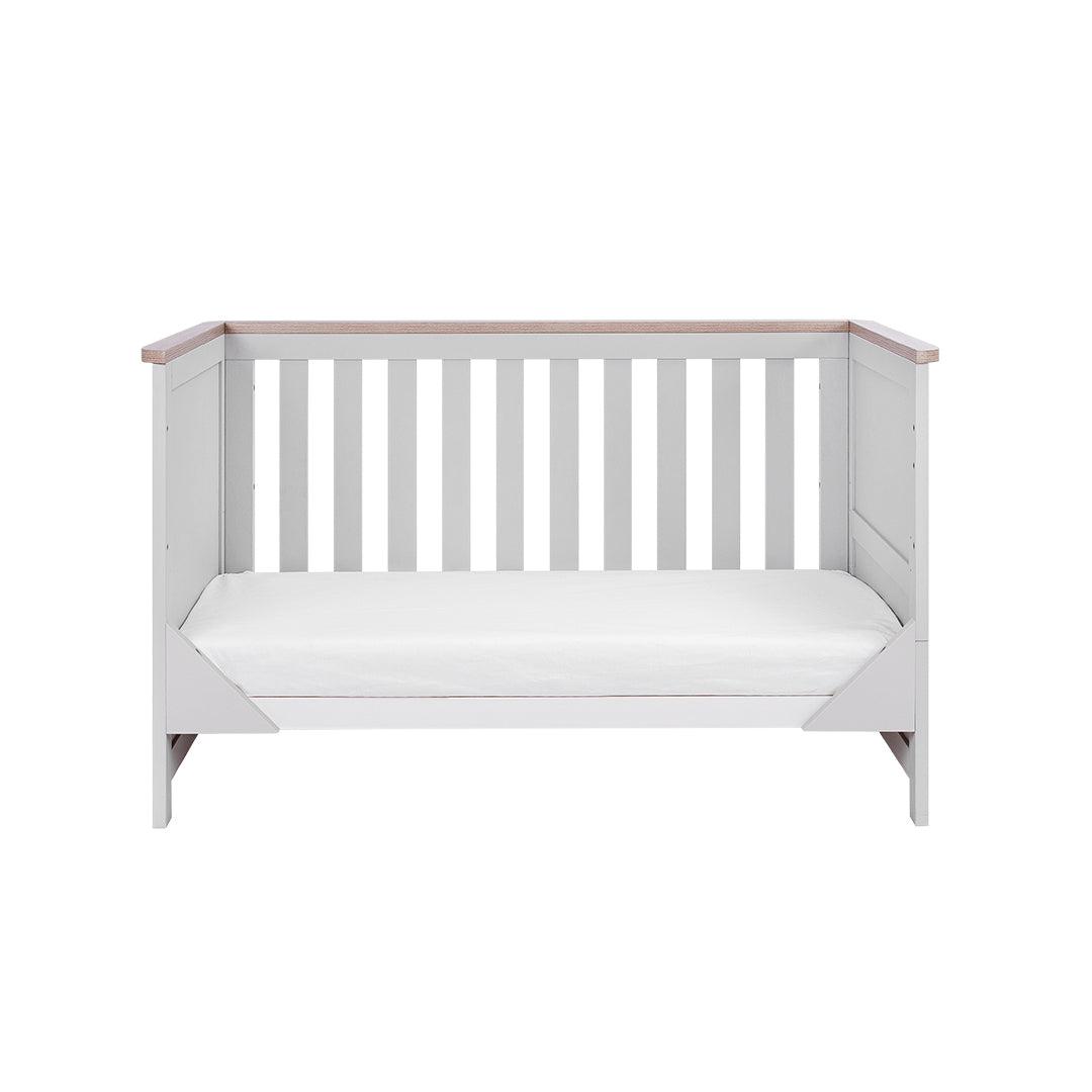 Tutti Bambini Verona 3 Piece Room Set - Dove Grey/Oak-Nursery Sets-Dove Grey/Oak-No Mattress | Natural Baby Shower