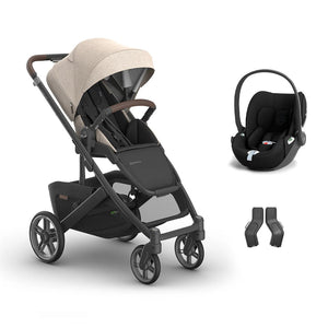 UPPAbaby CRUZ V3 + Cloud T Travel System-Travel Systems-Liam-Without Base | Natural Baby Shower