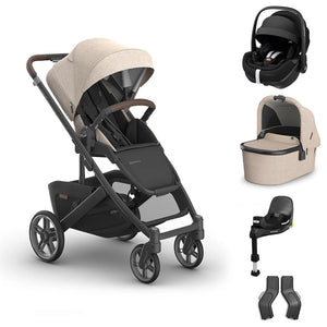 UPPAbaby CRUZ V3 + Pebble 360 Pro 2 Travel System-Travel Systems-Liam-With Bassinet | Natural Baby Shower